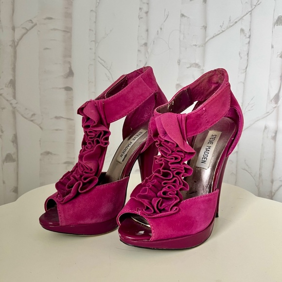 Steve Madden Peep-Toe Heels - Picture 4 of 11